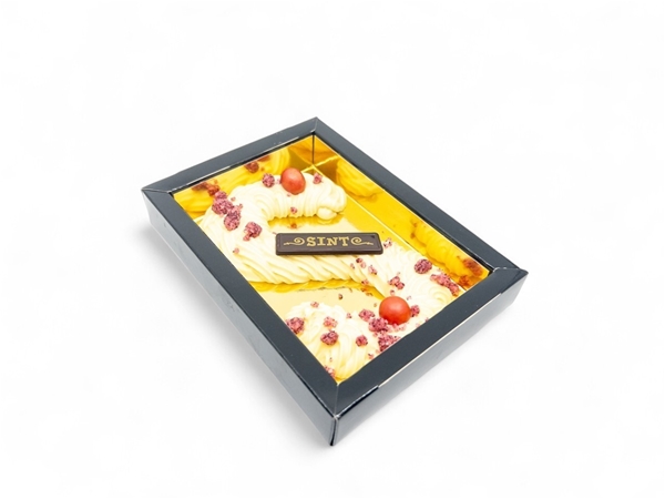 Chocoletter WIT klein