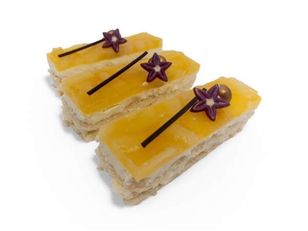 Kokos Ananas gebakje