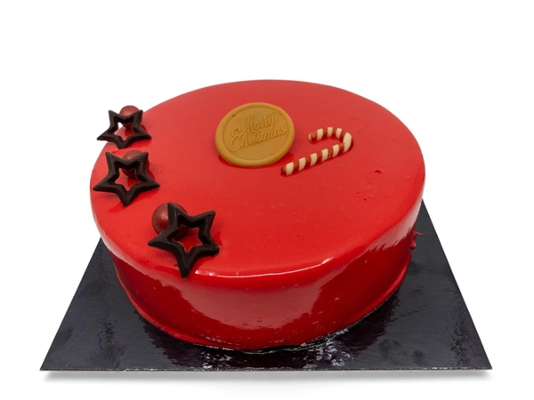 Stoofpeer yoghurt bavaroise taart 8 pers